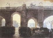 William Turner, Old London bridge